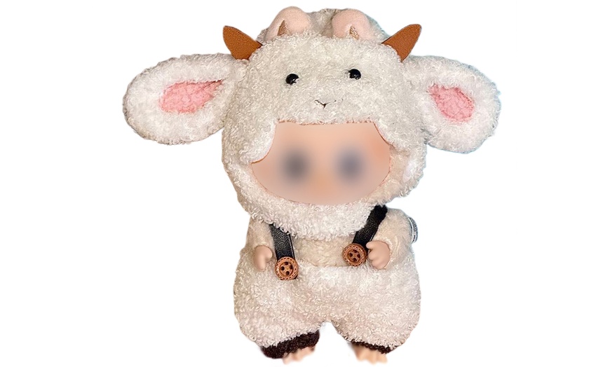 Image 8: Costume pour poupée Labubu