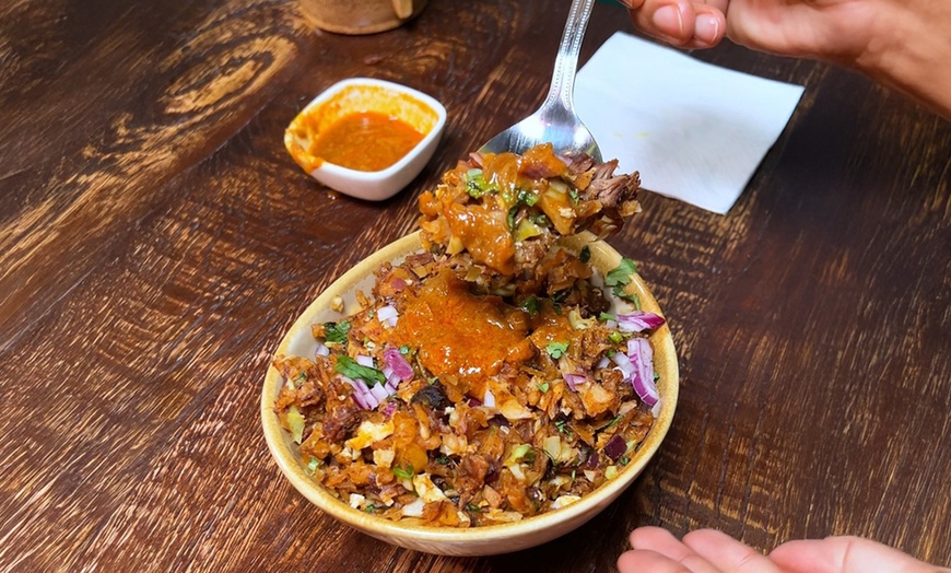 Image 6: Delicious Two-Course Indian Dinner for Two with Glass of Wine