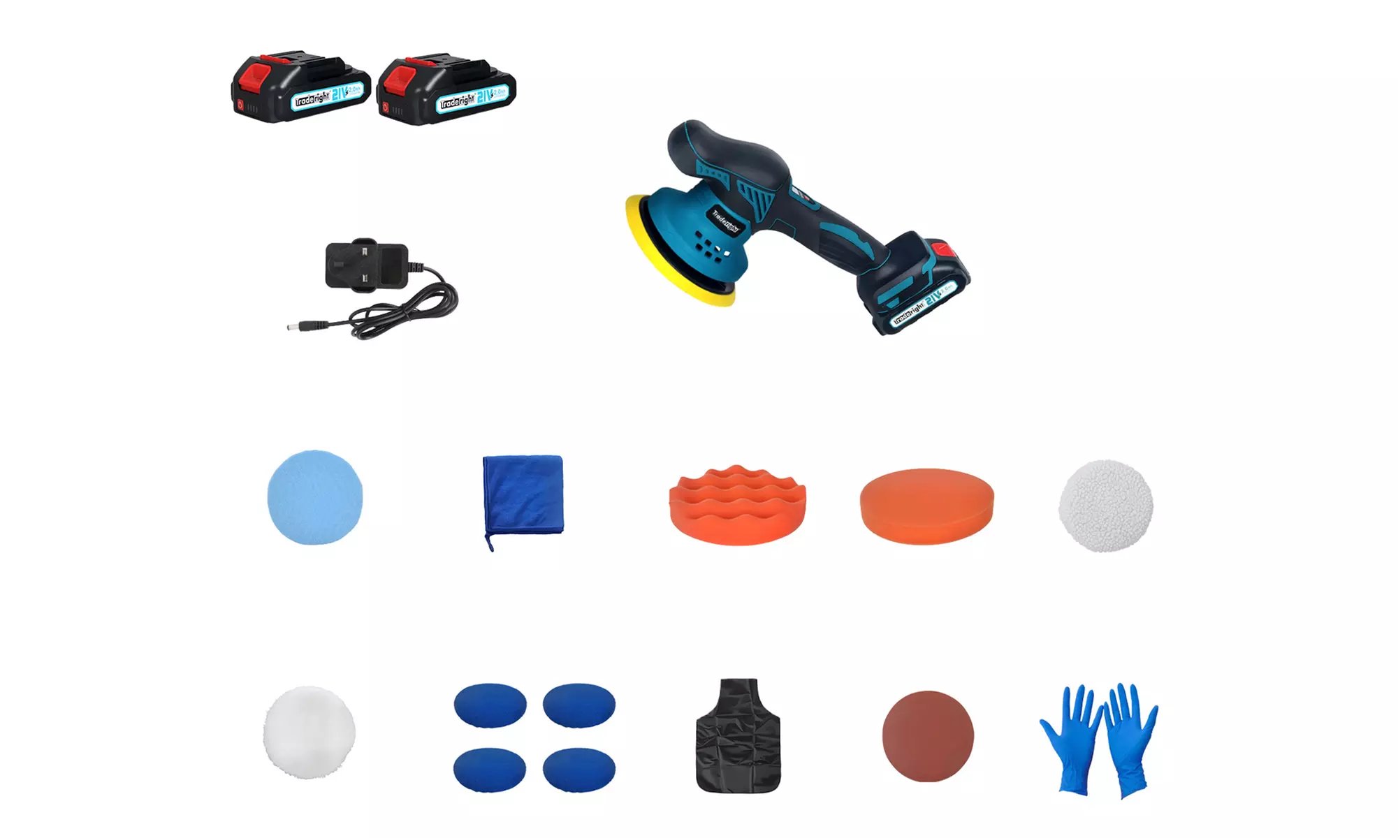Traderight Cordless and Electric Cleaning and Detailing Power Tools