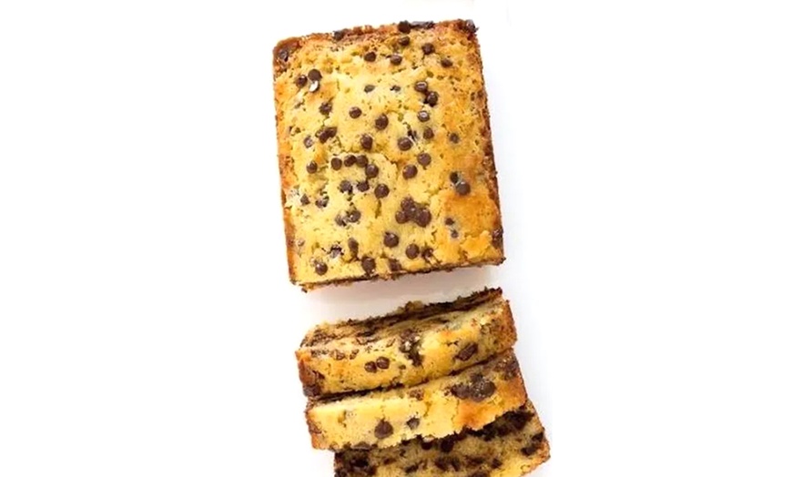 Image 1: Enjoy a Chocolate Chip Pound Cake Treat