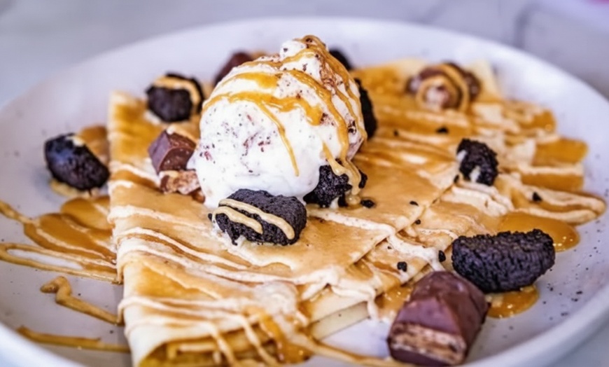 Image 6: Indulge in Moment of Sweetness: Crêpe + Gelato for 1, 2, 4, / 6 People