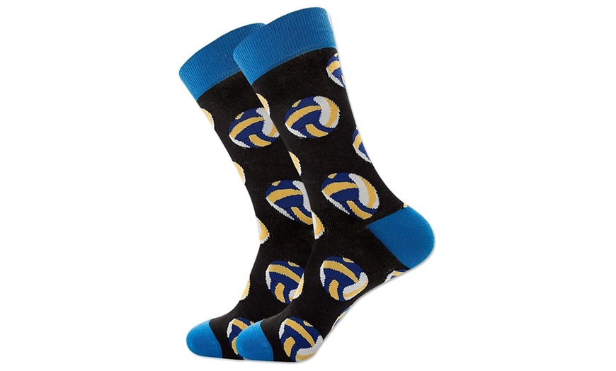 Image 8: 1, 5 ou 10 paires de chaussettes à motifs balles