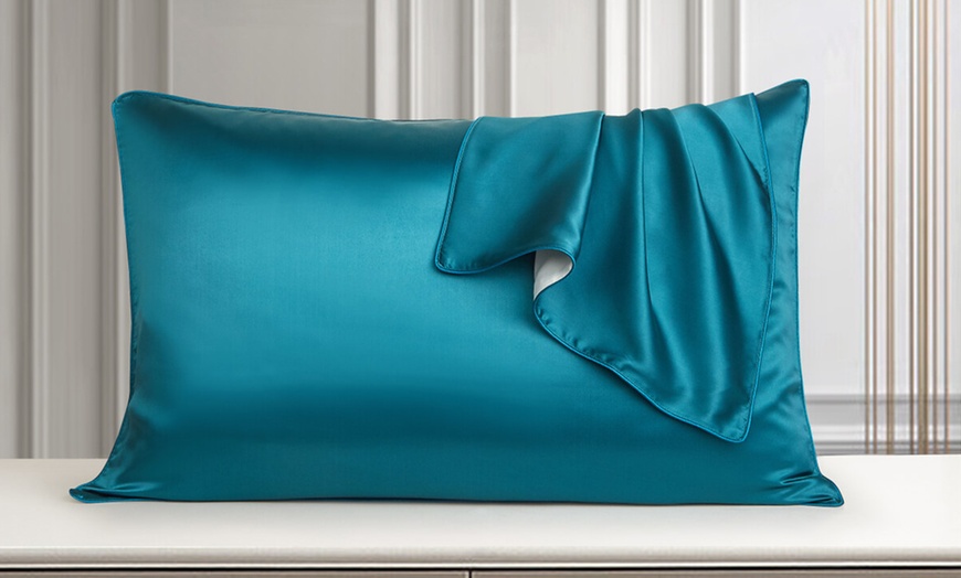 Image 42: Mulberry Silk Beauty Pillowcase Duo