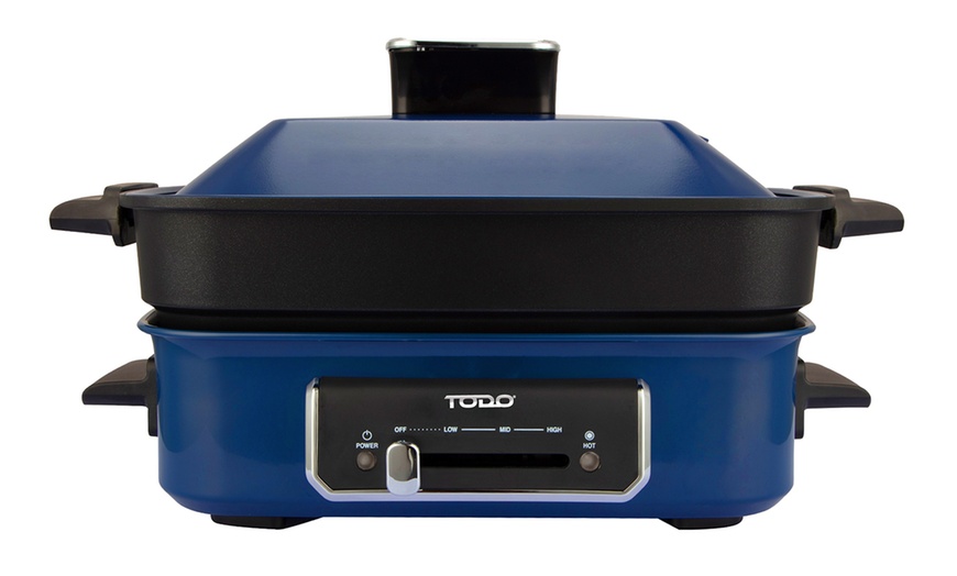 Image 12: Electric Oven Two Hot Plates or Electric Multifunction Cooking Pot