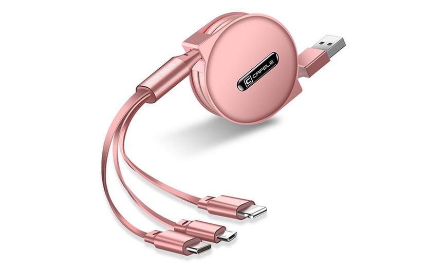 Image 6: 3-in-1 USB Charging Cable