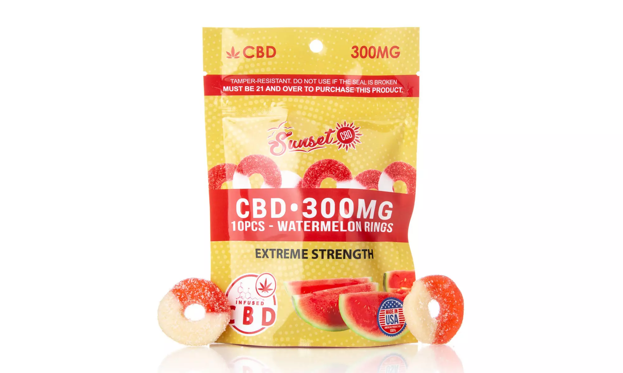 Groupon Exclusive High Potency CBD Infused Gummy Bundles (Kangaroo & Sunset)