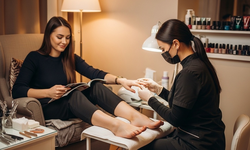 Image 4: Indulge in Full Service: Regular Manicure or/and Pedicure Awaits