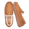 Image 2: Comfortable Plush Fabric Cotton Slippers