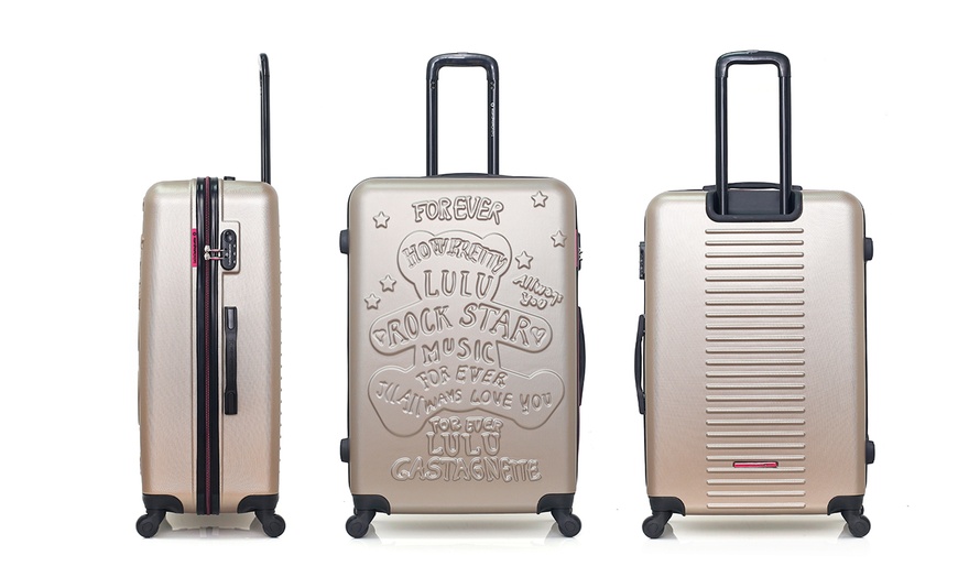 Image 18: Three-Piece Luggage Set