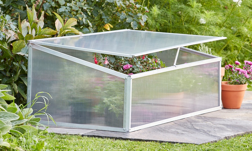 Image 2: Garden Grow Aluminium Cold Frame