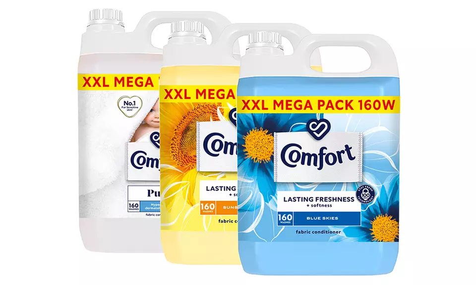 Comfort Fabric Conditioner Blue Skies, Pure or Sunshiny Days Pack