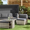 Image 1: Garden Gear California Rattan-Effect Daybed 