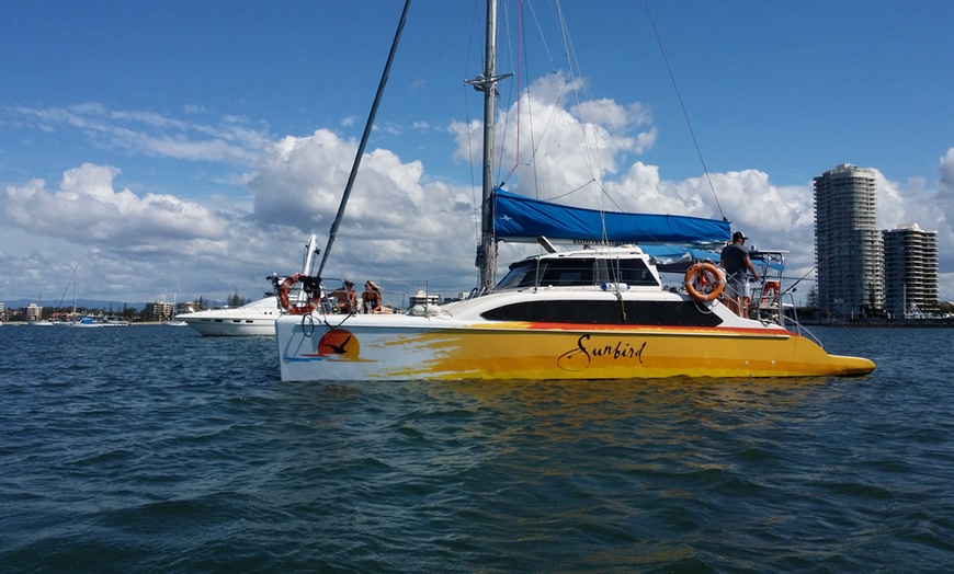 Image 3: Four-Hour Catamaran Cruise with Lunch for Up to 20 People