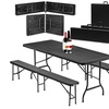 Image 1: Ensemble de 2 bancs et d'1 table de pique-nique Veska