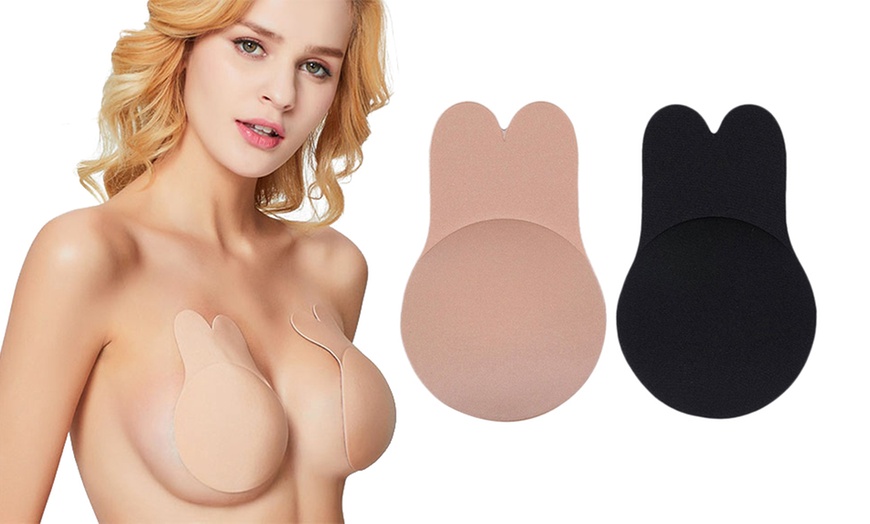 Image 1: Invisible Adhesive Strapless Bra