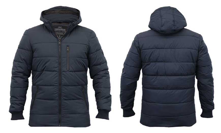 Image 6: Men's Threadbare Puffa Coats