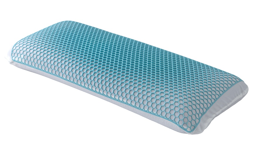 Image 3: Bolster van traagschuim met honingraatstructuur, Sampur