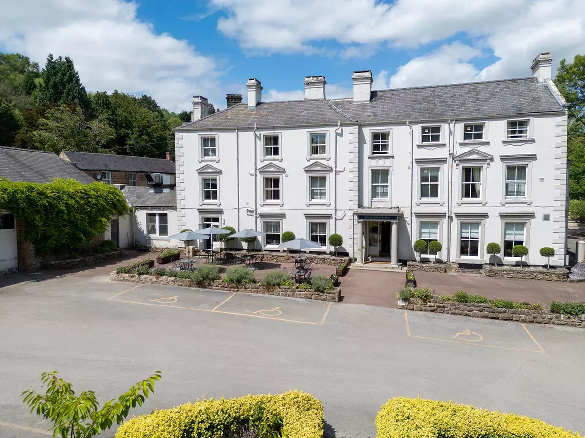 Luxurious Spa Day at 18th Century New Bath Hotel & Spa in Derbyshire