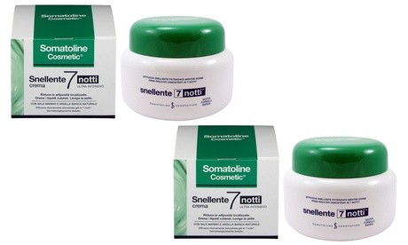 2 Creme snellenti ultra intensivo 7 notti da 400 ml l'una Somatoline
