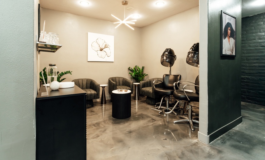 Image 13: 1, 3 or 5 Sessions Blowout Style Plus Deep Conditioning Hair Treatment