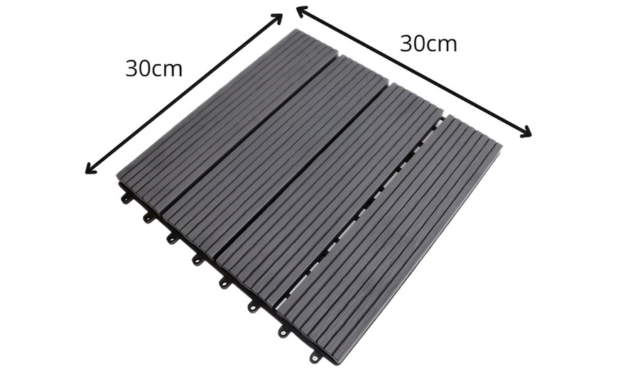 Image 4: 1, 5 ou 10 dalles de jardin "Suan" à clipser