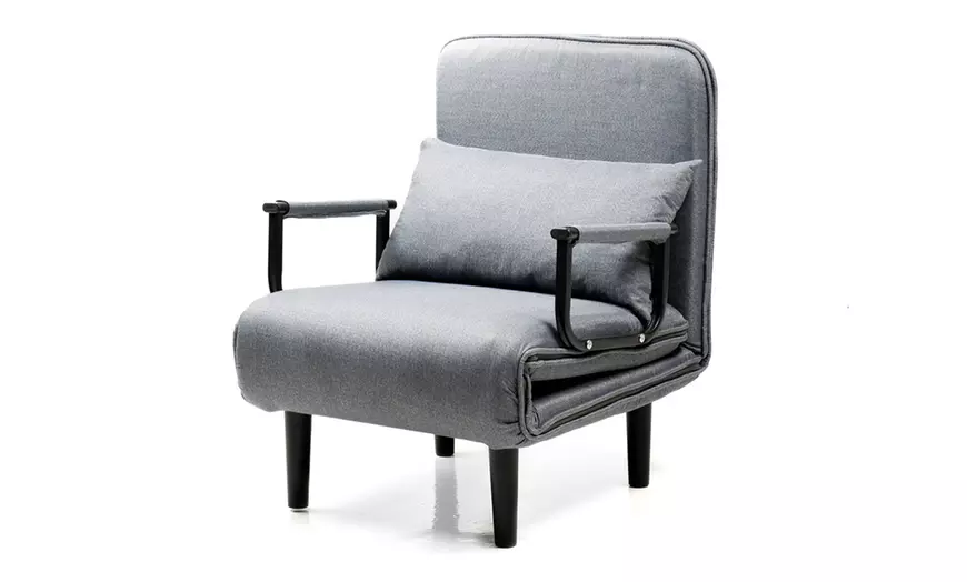 Image 2: Chaise relax Clic-Clac convertible 4-en-1 InnovaGoods, livraison offerte