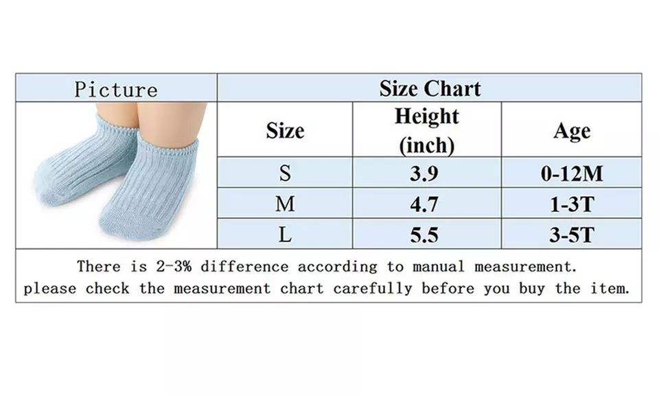 Toddler Baby Non Slip Socks 8 Pairs Infant Newborn Antiskid Socks with Grips