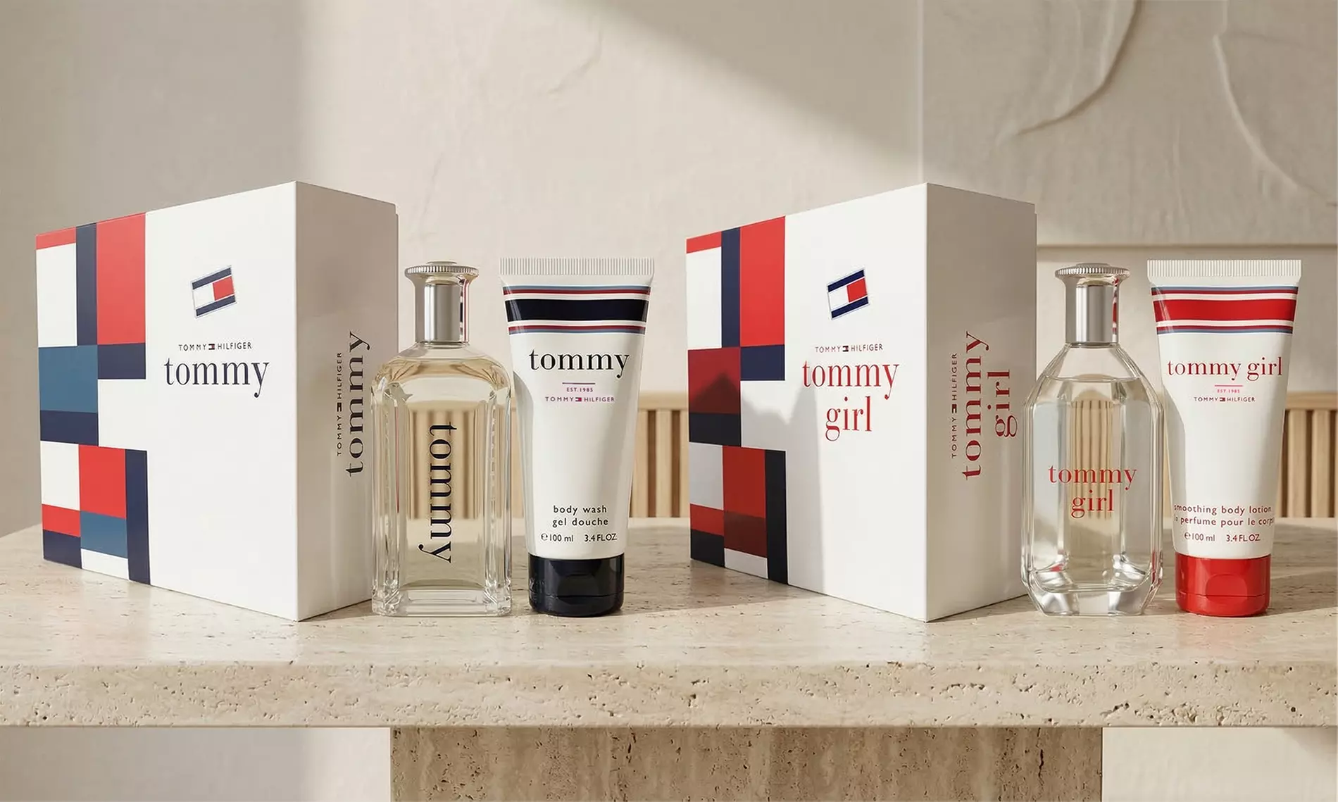 Tommy Hilfiger Men's or Ladies 100ml Gift Sets