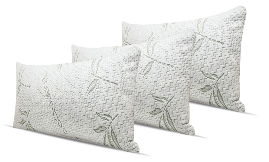 Image 5: Bamboo Memory Foam Pillow