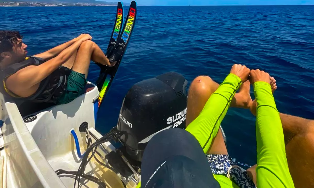 Clase de wakeboard o esquí acuático para 1, 2, 4 o 6 personas