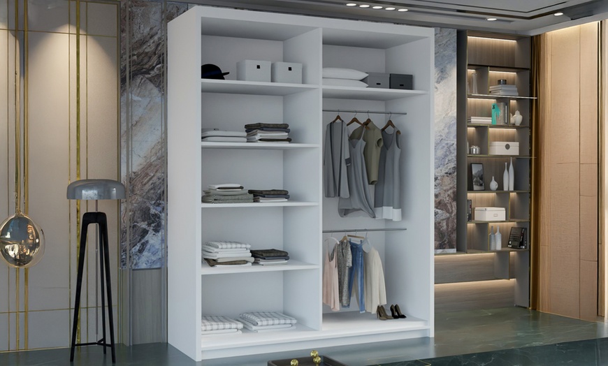 Image 2: Sliding Wardrobes 4 Montana Sliding Wardrobe with Mirror