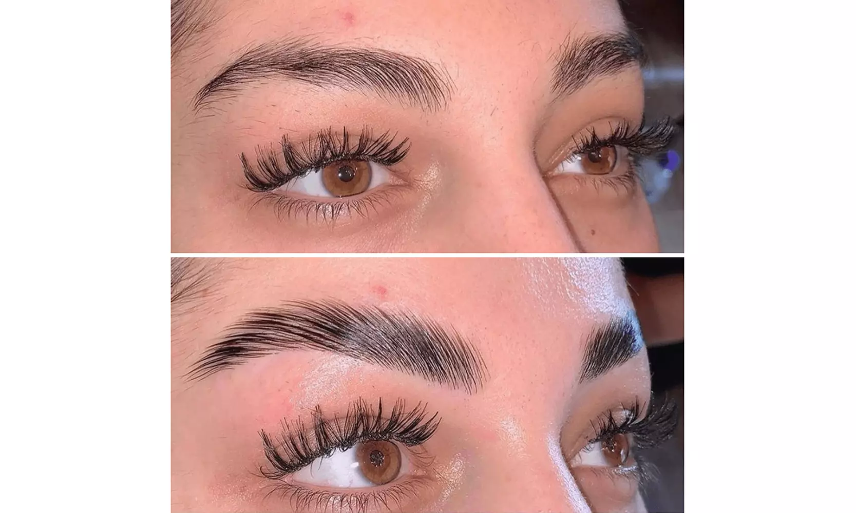 Eyebrow Lamination Treatment, Eyelash Lift & Tint Treatment, or Both