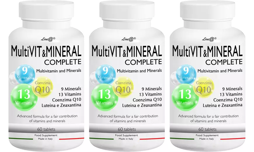 Image 5: Fino a 720 compresse di multivitaminico Line@ 13 vitamine e 9 minerali