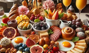 Brunch am Sonntag inkl. je 1 Glas Sekt für 2 oder 4 Personen (bis zu 27% sparen)