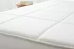 Surmatelas mémoire de forme matelassé houssé, 2cm confort+, Marque Linea Pura - Second Medium