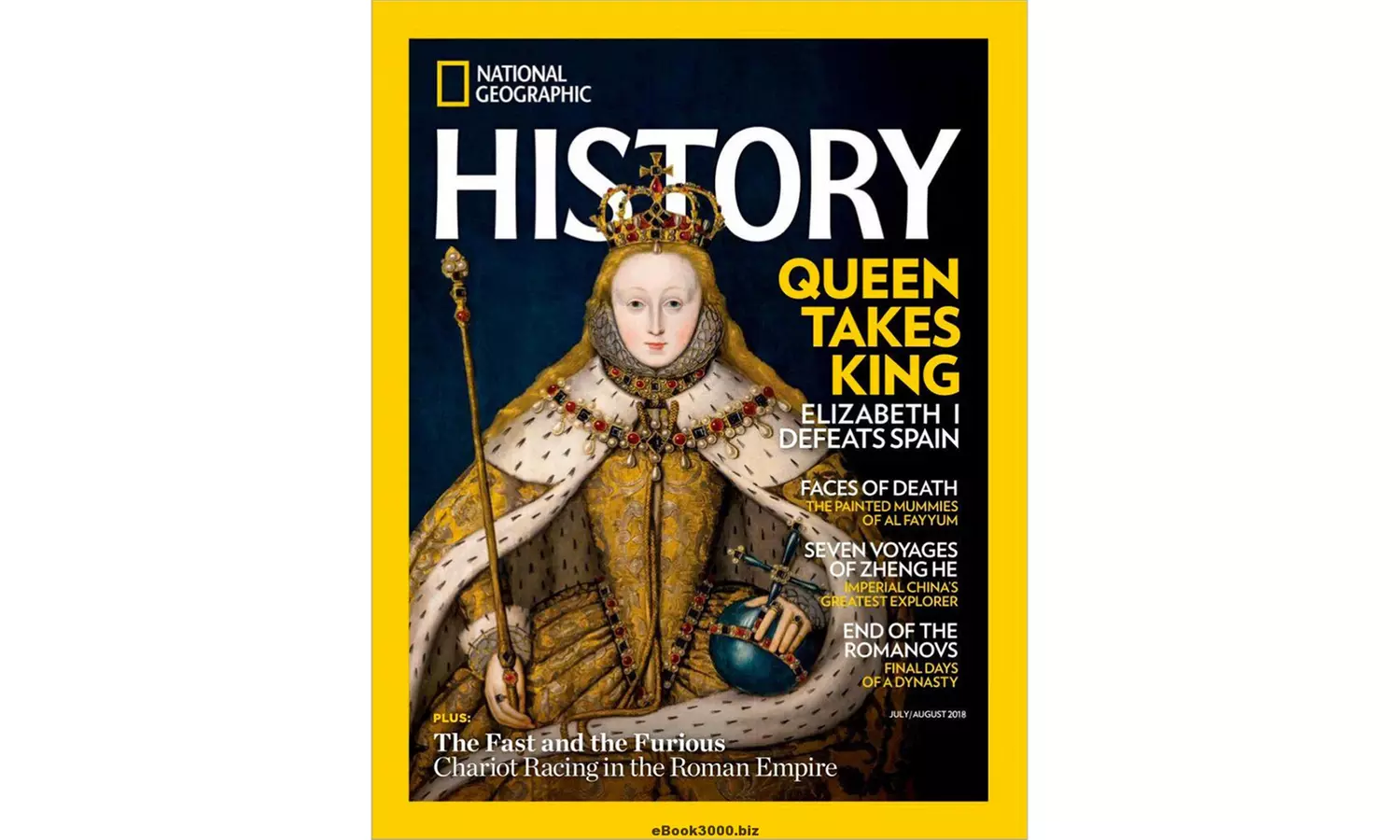 National Geographic History Magazine Subscription for One Year (60% Off) - Primary Image