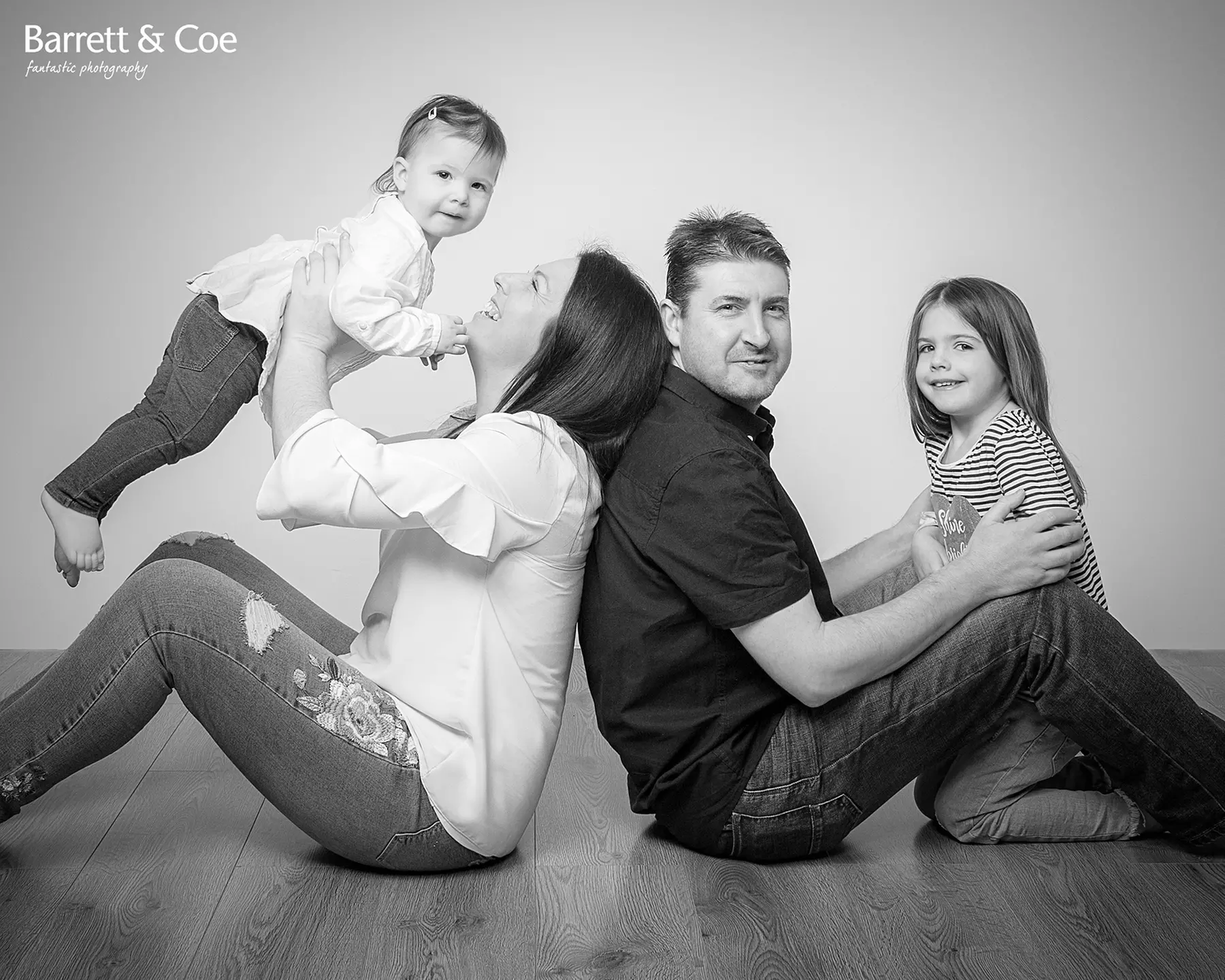 Family Photoshoot I 8'' x 6'' Print I Barrett & Coe Studios