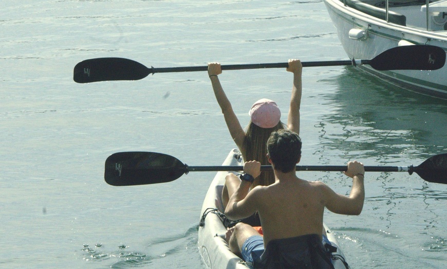 Image 3: 2 Hour Single or Double Paddleboard or Kayak Rental! 
