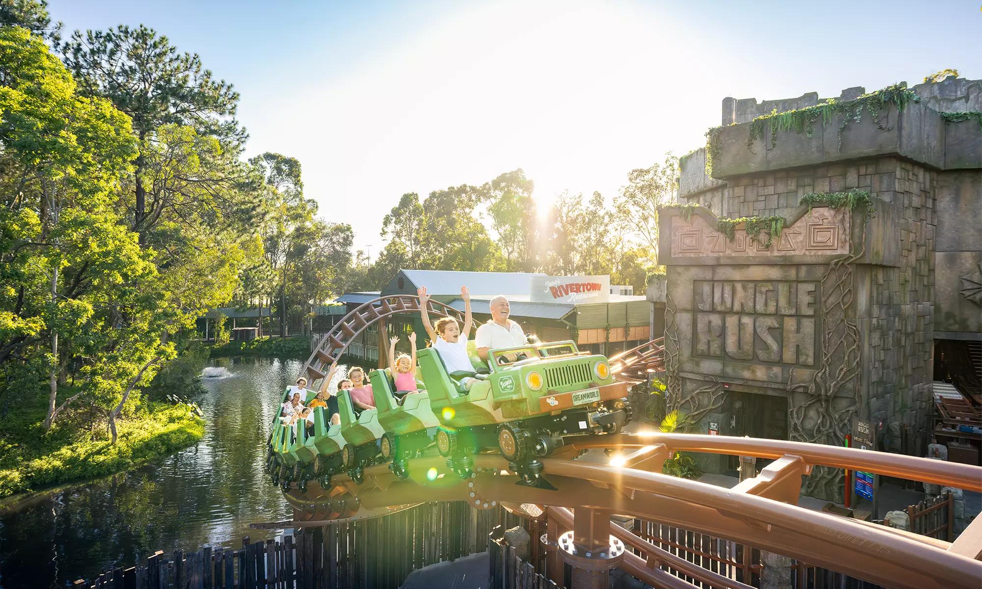 One Day Dreamworld General Admission Adult or Child Pass