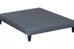Sommier tapissier en tissu gris, lattes extra larges, aération du matelas, robustesse et confort. Bellecour - Image 3