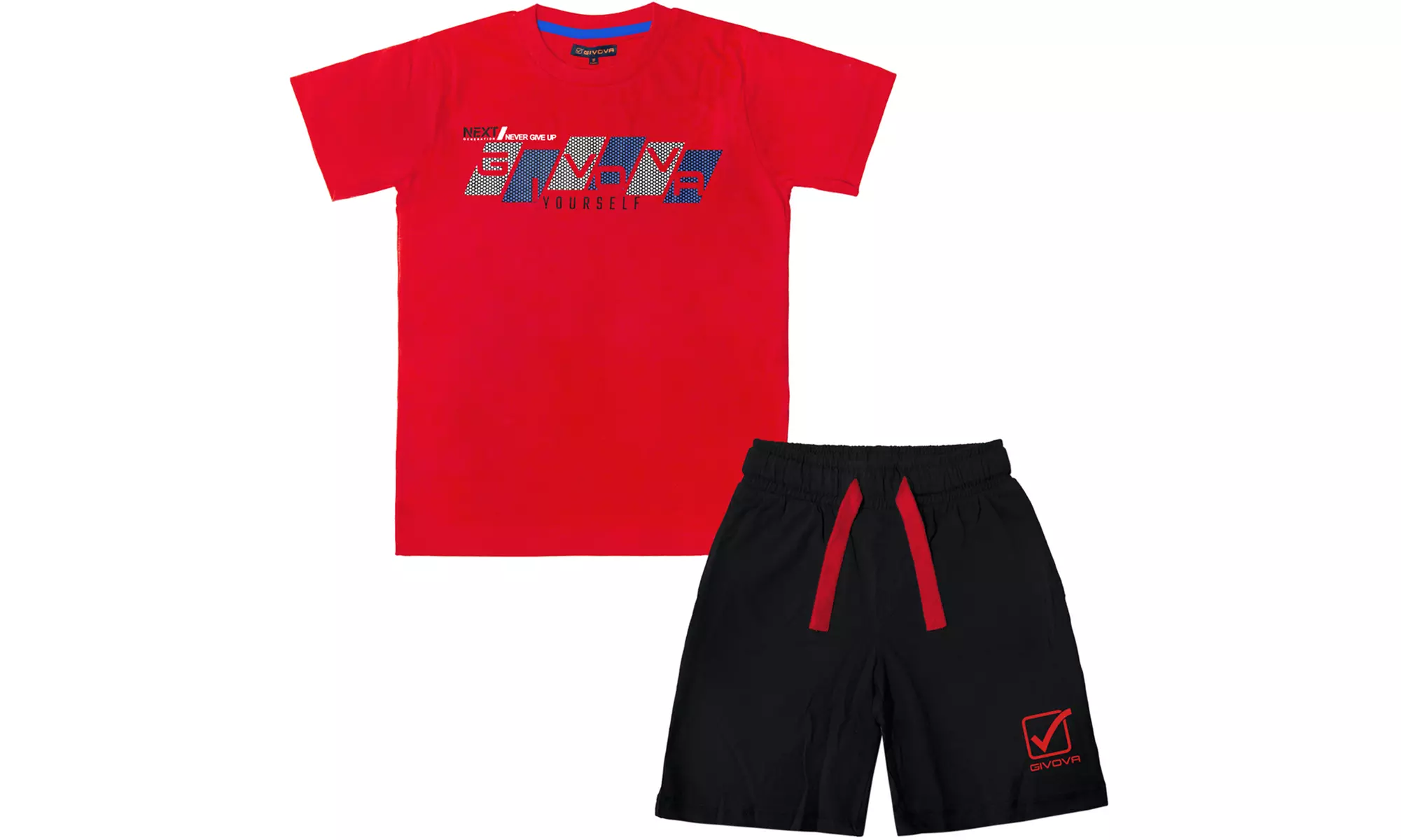 Completo corto da ragazzo Givova
