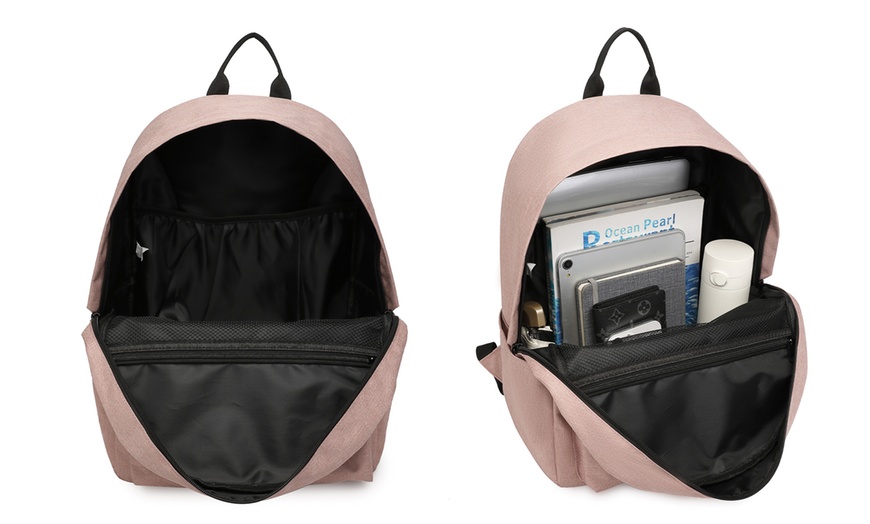 Image 12: Sac à dos polyvalent en polyester