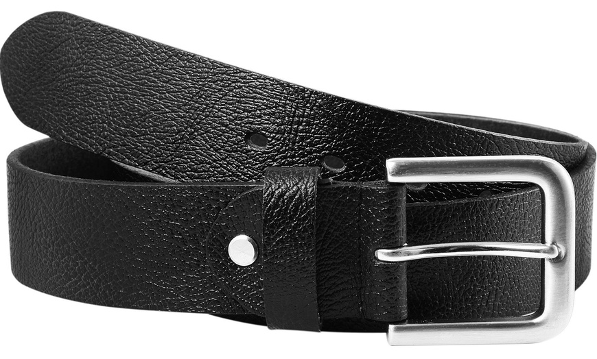 Image 11: Leonardo Verrelli Leder-Gürtel