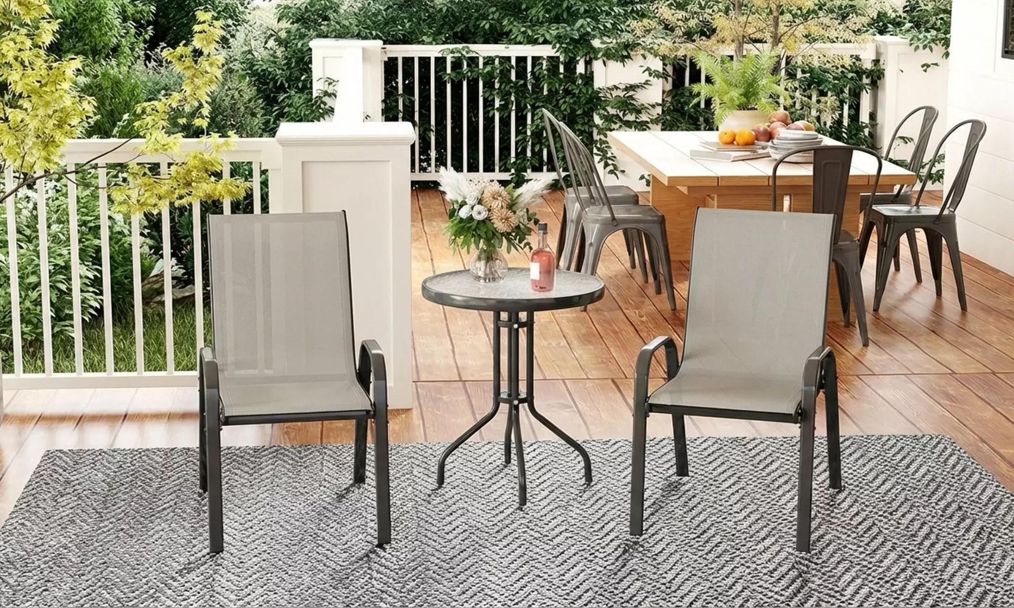 Outsunny Garden Bistro Set