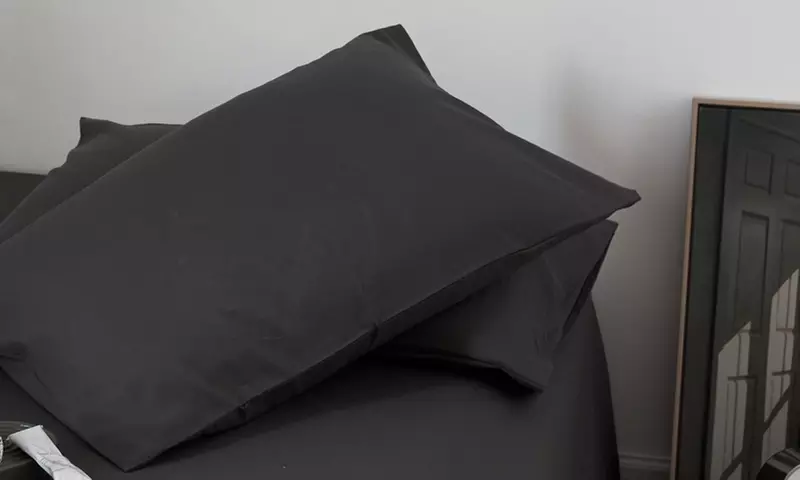 Pure Cotton 2 Piece Pillowcase Set