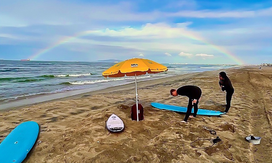 Image 1: Surf Adventures on The Local Surf Day or Weekdays 