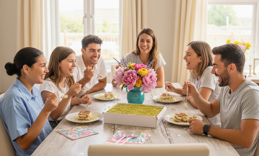 Image 1: Delicious Double or Slab Tiramisu Serves 2–6 People