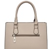 Image 9: Miss Lulu PU Leather Three-Tone Stitched Shoulder Handbag