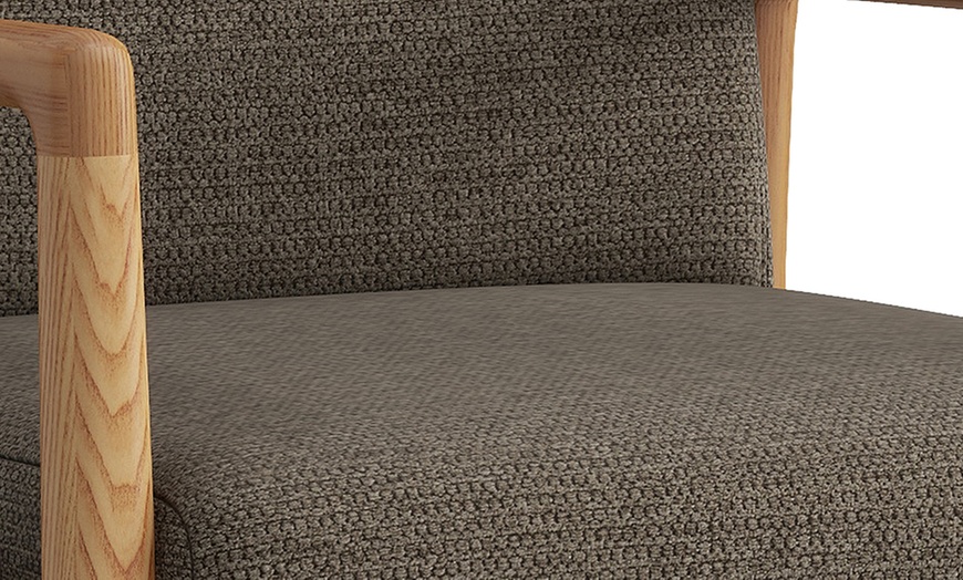 Image 20: Set di 2 poltrone in legno massello Doosense