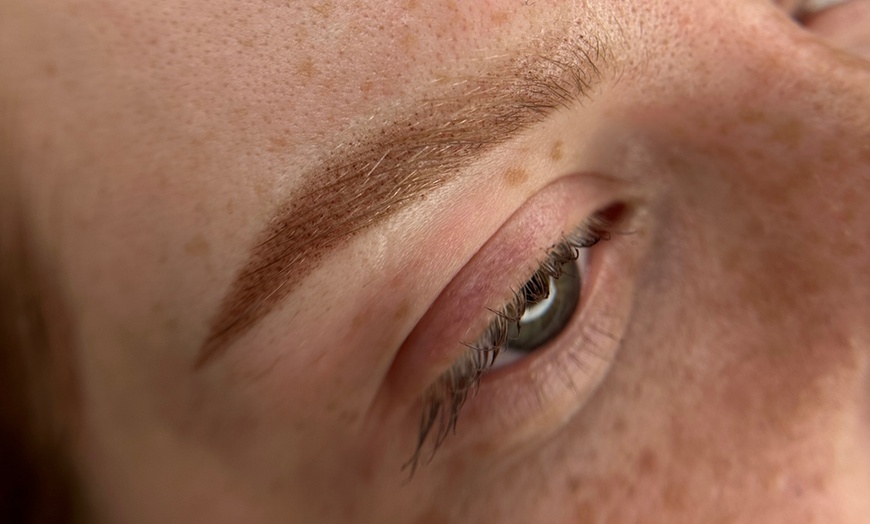 Image 3: Permanent Makeup: Soft Powder Brows or Natural Lip Blush (2.5-4.5 Hrs)